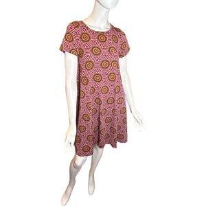 NEW LuLaRoe Carly Purple Floral Dress